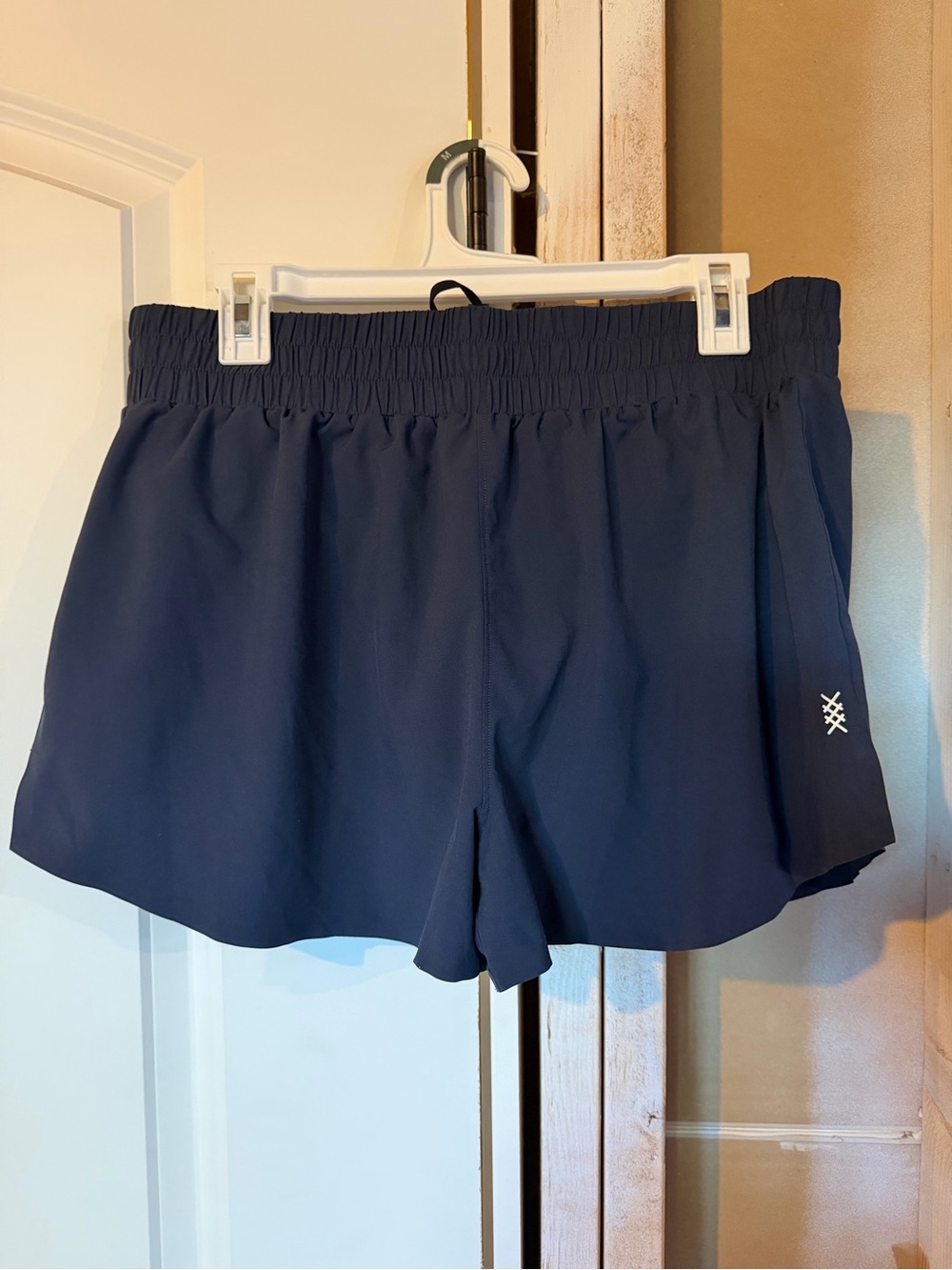 Women’s Rhone Mirage Shorts Lined Navy Blue Size Large
